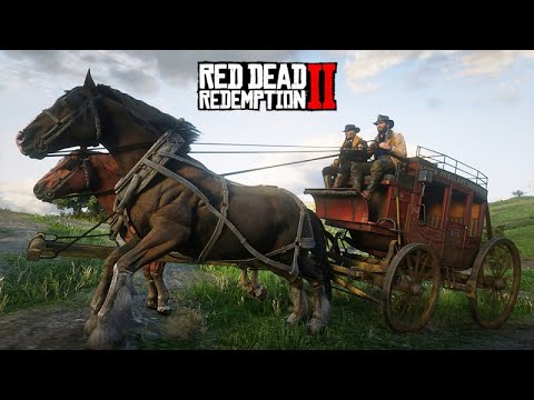 16 - ROUBAMOS uma CARROAGEM - O Domador de Cavalos - Red Dead Redemption 2