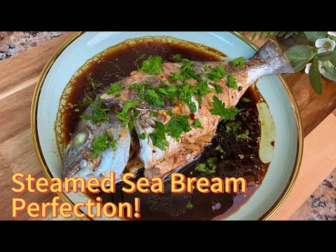 STEAMED SEA BREAM WITH SOY-LEMON DELIGHT: EASY AND DELICIOUS