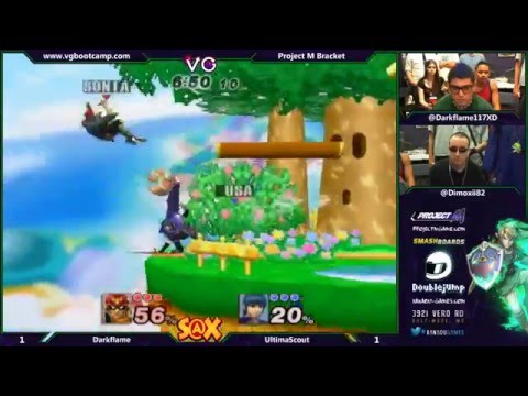 Xanadu 7/29/14 - Darkflame (Falcon) vs. Ultima Scout (Marth)
