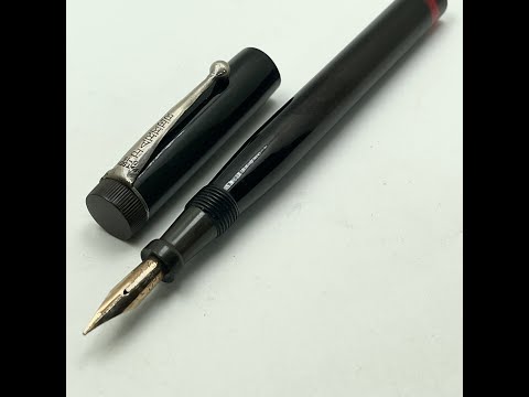 Parker Lucky Curve Bakelite Fountain Pen Long Tine Flex Nib