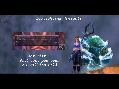 Nax Tier 3 - Will cost you over 2.8 million Gold -Stages explained - Phylacterweave - Righteous Orb