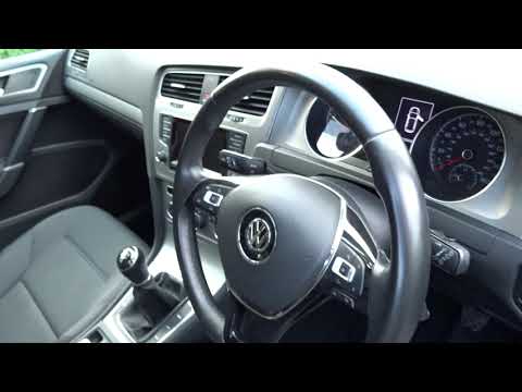 2014 Volkswagen Golf 1.6 TDi Bluemotion Tech Match Edition, Diesel, Manual, Black. For Sale