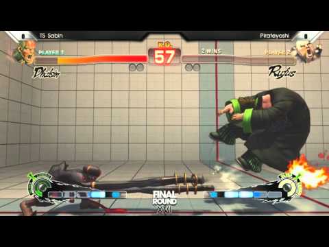 [FR 16 SSFIV AE] TS Sabin (Dhalsim) vs Pirateyoshi (Rufus)
