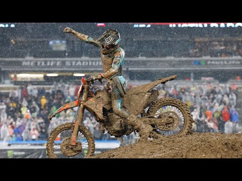 AMAスーパークロスRd14 イースト・ルーサーフォード（メットライフスタジオ）450SXハイライト動画