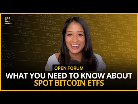 CoinDesk video: How does a spot bitcoin ETF work?
