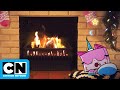 One Hour Of Relaxing Yule Log Unikitty Cartoon Network