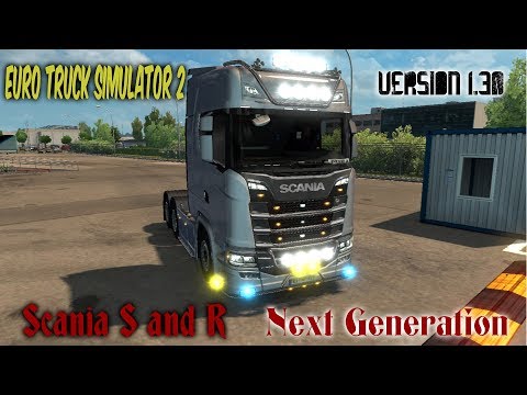 ETS 2 Version 1.30 Scania Next Generation S & R (Greek)