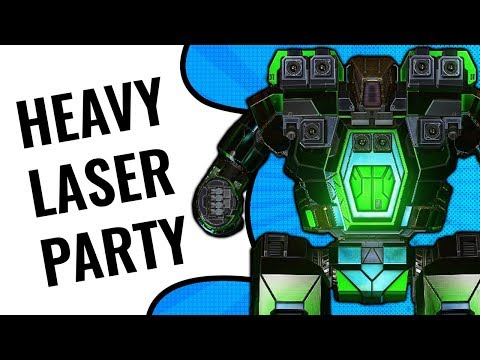 HOT AND DANGEROUS Hunchback IIC Community Build - Mechwarrior Online (MWO) - TTB