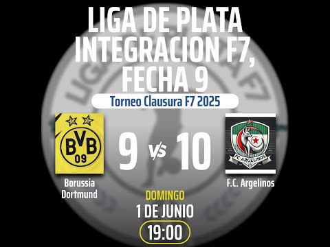 Liga de Plata Integracion Futbol 7, fecha 9, Borussia vs Argelia