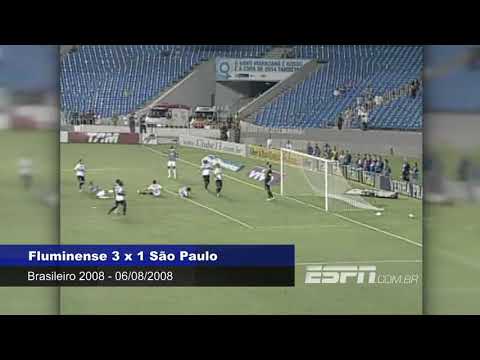 Fluminense 3 x 1 São Paulo - Campeonato Brasileiro 2008