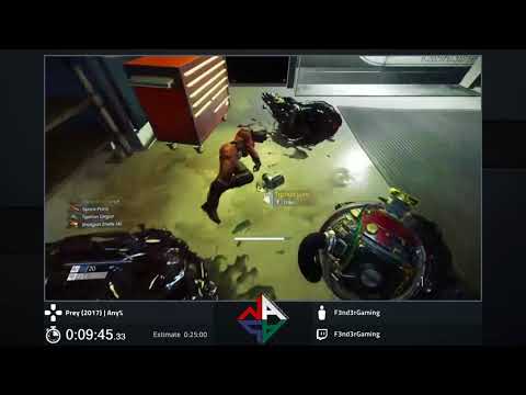 ARPGME 2018 - Prey (2017) | Any% | by f3nd3rGaming