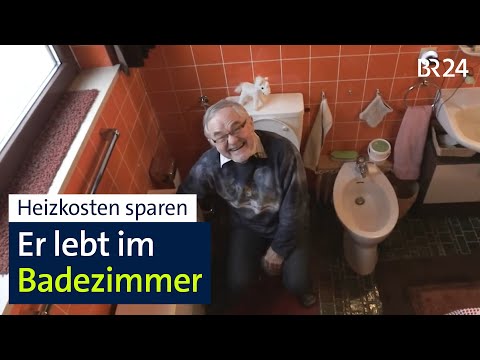 Sparsamer Schwabe lebt im Badezimmer | BR24
