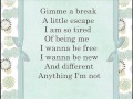 Anything I'm Not Lenka Lynrics