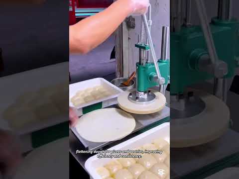 Manual Dough Press: Simplifying Pizza and Pastry Preparation