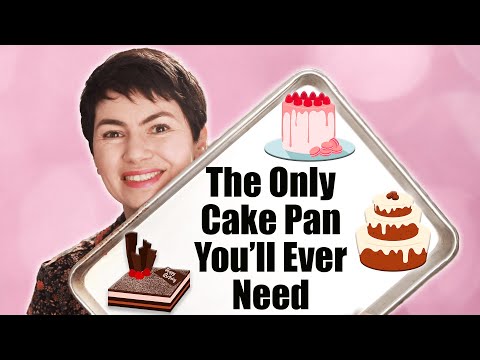 Perfectly Even Cake in a Sheet Pan -- No Crust, No Dome!