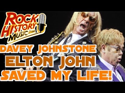 Guitarist Davey Johnstone Says Elton John Saved His Life