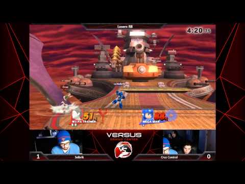 VS Weekly 2/5/15 - Losers R8 - Cruz Control (Wii Fit Trainer) vs. Seibrik (Mega Man) - Smash 4