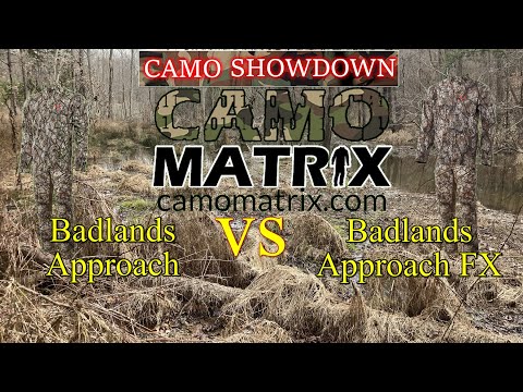 Badlands Approach VS Approach FX on 14 Backgrounds with Deer and Human Vision.