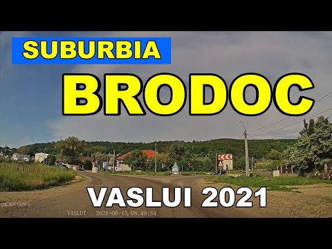 Prin BRODOC Vaslui imagini video iunie 2021
