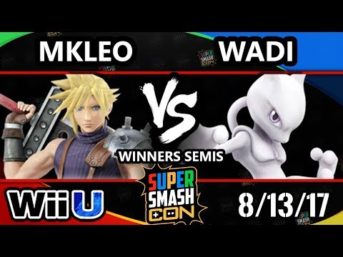 Smash Con 2017 Smash 4 - FOX MVG | MKLeo (Cloud) Vs. EMP | Wadi (Mewtwo) Wii U WS