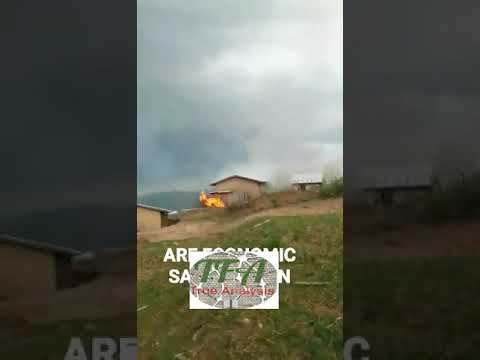 Ambaboys burnt down several houses in Ndu.