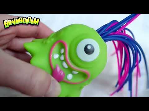 Brainboooom%20Gillende%20Monsters%20Met%20Haren%2014cm%20Met%20Geluid%206%20Assortie