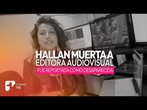 Hallan muerta a editora audiovisual de RCN