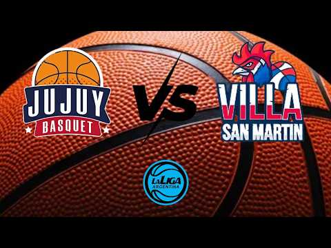 LA LIGA ARGENTINA: JUJUY BASQUET VS VILLA SAN MARTIN