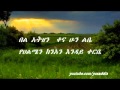 Teddy Afro Sele Feker 2012