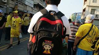 2o19年4月1o日大甲媽祖32週年前往新港奉天宮遶境進香駐進奉天宮沿途盛況。(10)