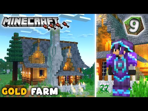 INSANE Netherite Armor & GOLD FARM in Minecraft!!!