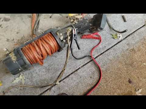 Winch motor test