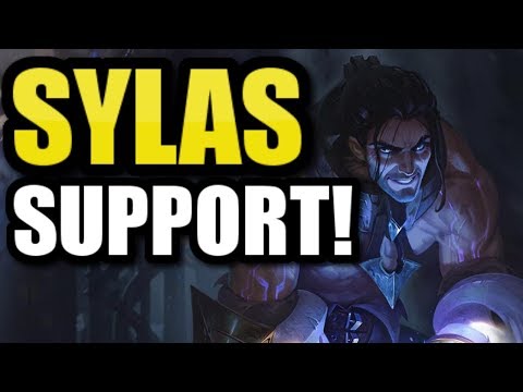 SYLAS SUPPORT!  FULL GAME WITH THE NEW CHAMPION! | PBE GAMEPLAY