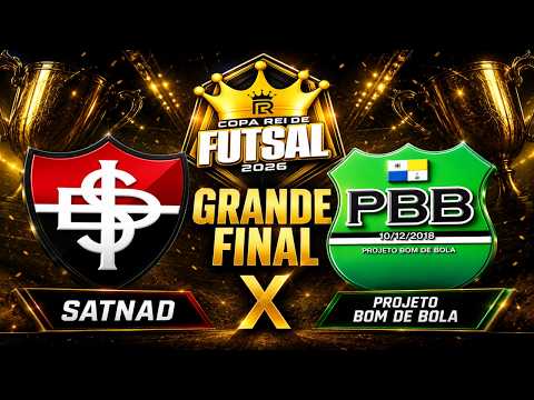 Grande FINAL da Copa Rei de Futsal 2026 em Nova Palmeira PB