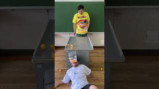 ボールを落とさずにキャッチしろ🏓