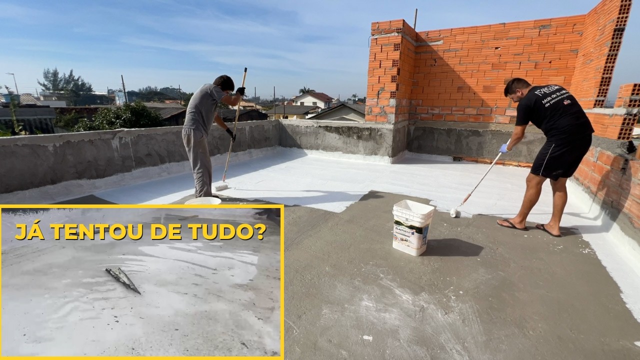 Como resolver laje com infiltração e vazamento?- Quanto custou?