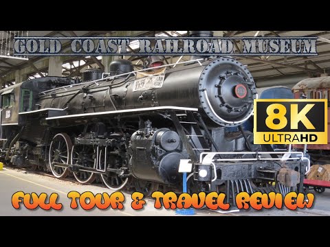 The Gold Coast Railroad Museum (Miami, FL) | 8K Full Tour & Travel Review