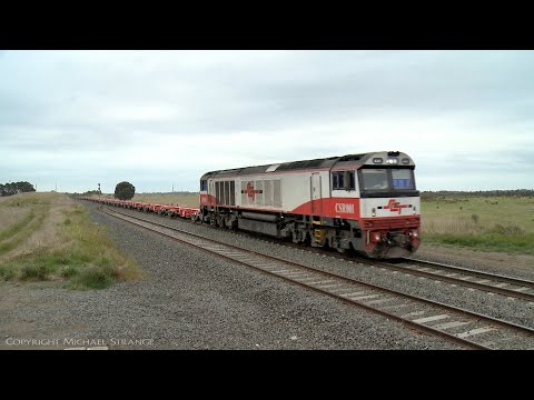 7761V SCT PQSY Container Wagon Transfer (29/9/2021) - PoathTV Australian Trains & Railways