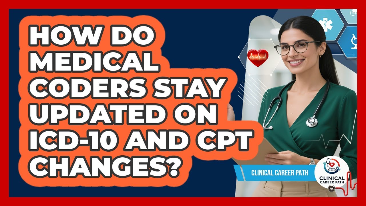 How Do Medical Coders Stay Updated On ICD-10 And CPT Changes? - Clinical Career Path