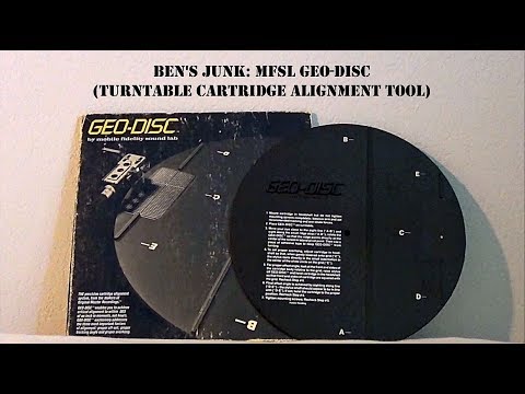 Oddity Archive: Episode 131.5 – Ben’s Junk: MFSL Geo-Disc (Turntable Cartridge Alignment Tool)