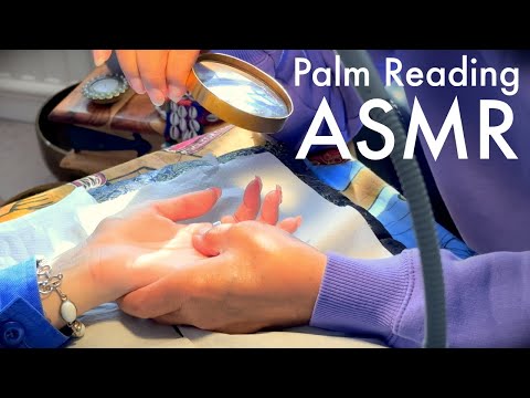 Palm reading ASMR with Gary Markwick (Unintentional, real person ASMR)