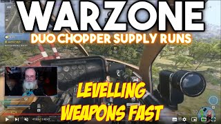 Duo Chopper Supply Runs Leveling New WEAPS  Warzone Baby! !youtube -  Chillin Chattin and Hittin It