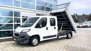 Peugeot Boxer 335 2.0 HDI L3 DOKA Dubbelcabine Kipper dump truck < 3.5t for sale - Image 4 | Autoline ET Peugeot Boxer 335 2.0 HDI L3 DOKA Dubbelcabine Kipper dump truck < 3.5t | Image 4 - Autoline