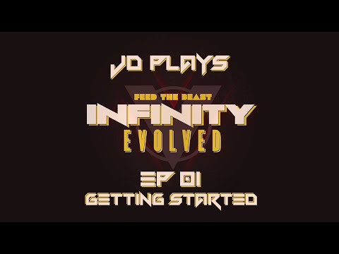 Getting Started - FTB Infinity Evolved Let's Play EP001