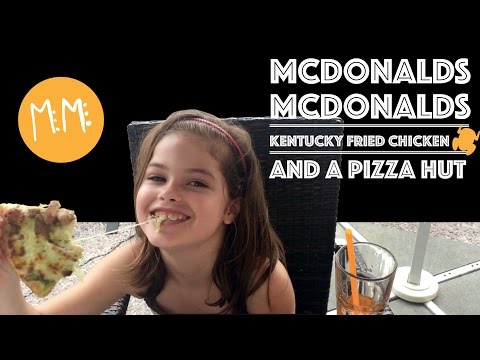 Kids trying new foods in China - McDonalds, KFC and Pizza Hut (EP8)