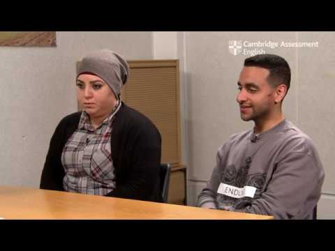 2020 - Prueba de speaking B1 Preliminary (Kenza and Mohammed)