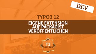 TYPO3 Extension auf Packagist.org veröffentlichen