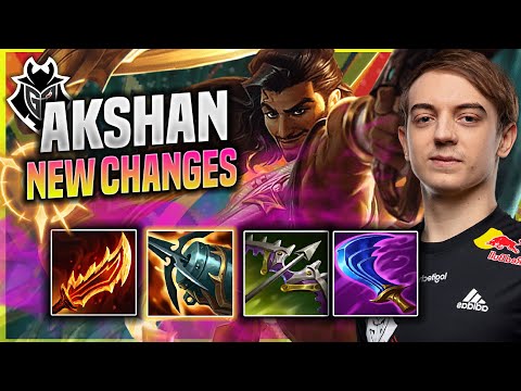 CAPS TRIES AKSHAN WITH NEW CHANGES! - G2 Caps Plays Akshan MID vs Sylas! | Patch 11.17