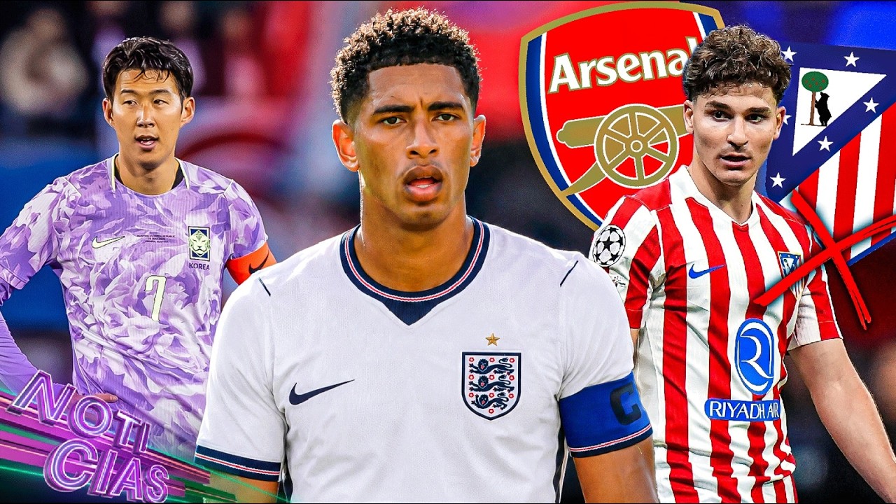 "Inglaterra NO es favorita" | Julián pide salir; ¿Arsenal pagará? | ¡Destruyen a Heung-min Son!