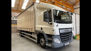 Camion rideaux coulissants DAF CF 230 *EURO 6* 4X2, 18 TONNE CURTAINSIDER – 2019 – FD19 HTC à vendre - Image 4 | Autoline CD Camion rideaux coulissants DAF CF 230 *EURO 6* 4X2, 18 TONNE CURTAINSIDER – 2019 – FD19 HTC | Image 4 - Autoline
